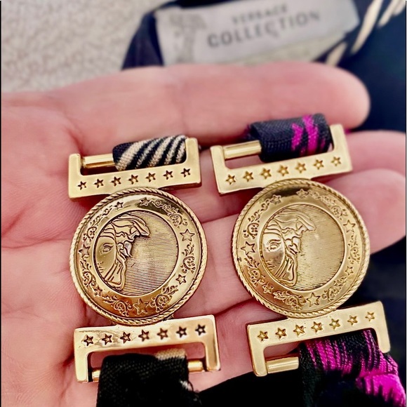 Versace medusa logo blouse VERSACE COLLECTION - Picture 5 of 16